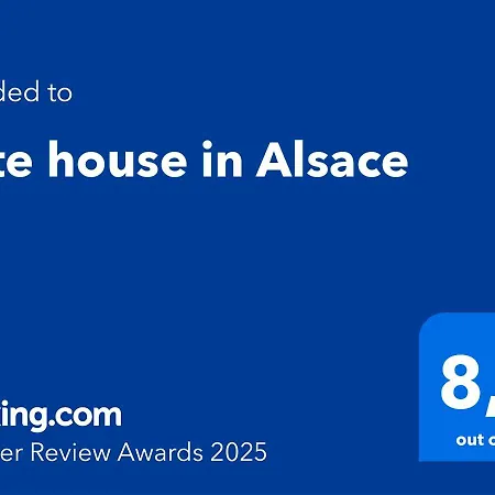 Cute House In Alsace